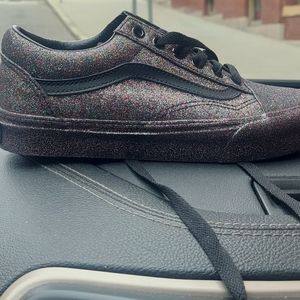 Vans Rainbow Glitter Shoes